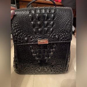 Authentic Brahmin backpack purse